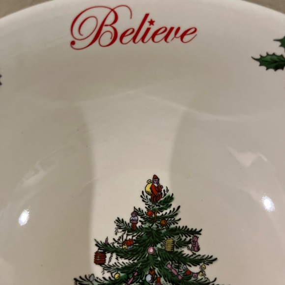 713. NIB SPODE CHRISTMAS TREE 2017 REVERE BOWL - Picture 3 of 9